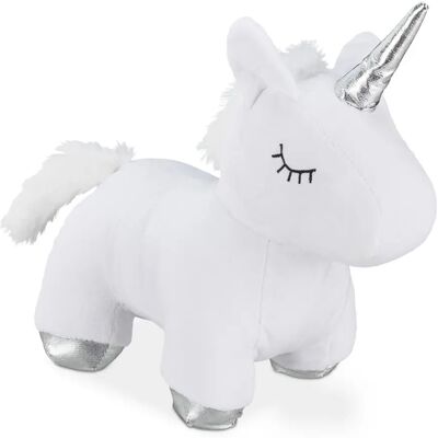 Relaxdays Weißer Türstopper Einhorn - Türstopper für Türen & Fenster Relaxdays Weißer Türstopper Einhorn - Türstopper für Türen & Fenster