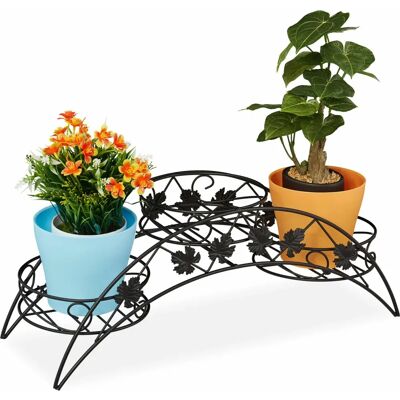 Relaxdays Supporto per Piante - Ferro Vintage, 3 Mensole Relaxdays Supporto per Piante - Ferro Vintage, 3 Mensole