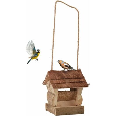 Relaxdays Alimentatore per Uccelli Naturale Fatto a Mano Decorazione per Balcone Giardino Relaxdays Alimentatore per Uccelli Naturale Fatto a Mano Decorazione per Balcone Giardino