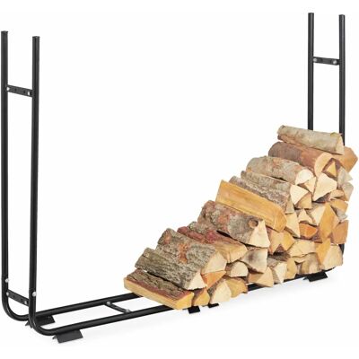 Relaxdays 10031404 carrello per legna - Carrello/Scaffale per legna Relaxdays 10031404 carrello per legna - Carrello/Scaffale per legna