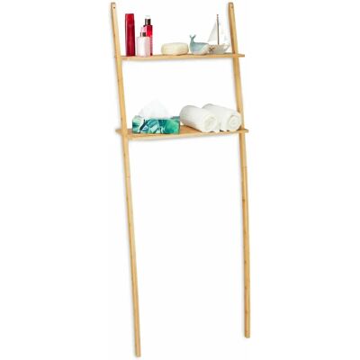 Relaxdays Estantería de baño - Estantería de baño - Natural Relaxdays Estantería de baño - Estantería de baño - Natural