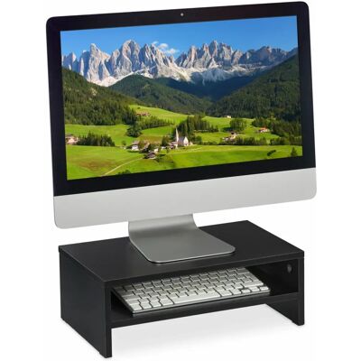 Relaxdays Monitorhalterung - Verstellbar, Platzsparend, Modern Relaxdays Monitorhalterung - Verstellbar, Platzsparend, Modern