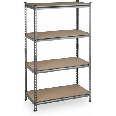 Estantería de Acero Relaxdays - Resistente y Ajustable - 153x91x46cm Estantería de Acero Relaxdays - Resistente y Ajustable - 153x91x46cm