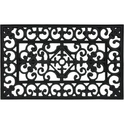 Alfombra de Entrada RELAXDAYS - 75x45cm, Antideslizante, Interior y Exterior, Negro Alfombra de Entrada RELAXDAYS - 75x45cm, Antideslizante, Interior y Exterior, Negro