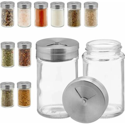 Relaxdays Krydderglas Set - 12 stk Relaxdays Krydderglas Set - 12 stk