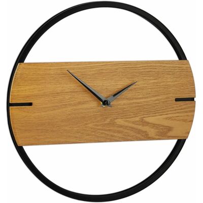 Relaxdays 10034281 wood-effect wall clock - Wall/Desk Clock Relaxdays 10034281 wood-effect wall clock - Wall/Desk Clock