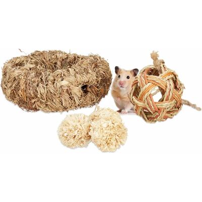 Relaxdays Kleine Dieren Habitat Decor - Stijlvol legering, compact, licht Relaxdays Kleine Dieren Habitat Decor - Stijlvol legering, compact, licht