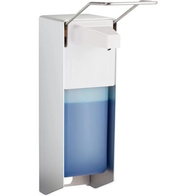 RELAXDAYS - 4er Set Wandspender mit 1000ml, Silber RELAXDAYS - 4er Set Wandspender mit 1000ml, Silber