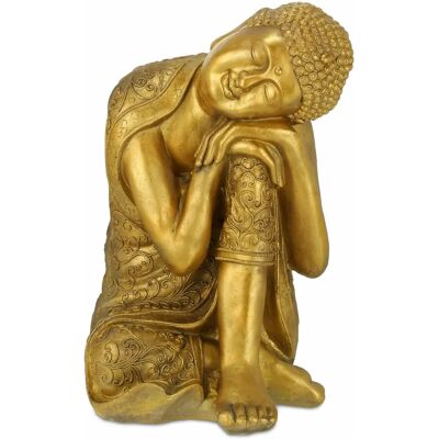 Relaxdays Kerti Buddha Szobor - Poliresin Kültéri Dekoráció Relaxdays Kerti Buddha Szobor - Poliresin Kültéri Dekoráció