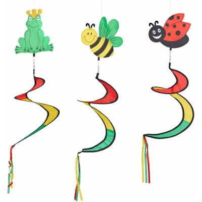Relaxdays Wind Chime - Porcelain Enamel Decorative Vase - Multicolored Relaxdays Wind Chime - Porcelain Enamel Decorative Vase - Multicolored