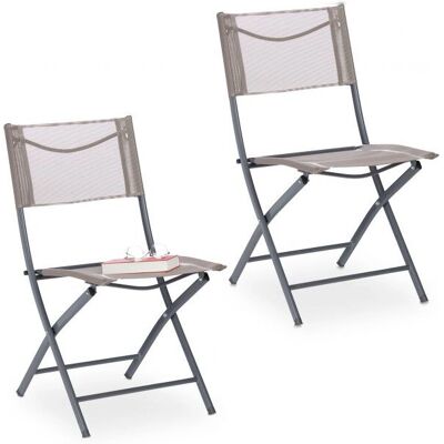 Relaxdays Campingstuhl - Leicht, Tragbar, 4 Beine, Beige Relaxdays Campingstuhl - Leicht, Tragbar, 4 Beine, Beige