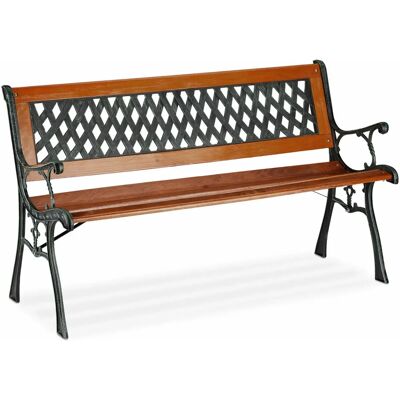 Relaxdays Outdoor Bench - Weather Resistant - Garden Furniture Relaxdays Outdoor Bench - Weather Resistant - Garden Furniture