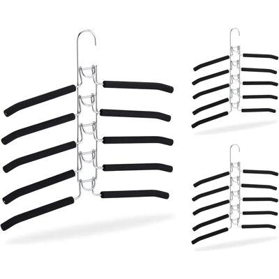 Relaxdays Set 9 Perchas Ahorra Espacio - Perchas Relaxdays Set 9 Perchas Ahorra Espacio - Perchas