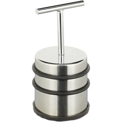 Relaxdays Doorstop Set - Stainless Steel, Adjustable, Black & Silver Relaxdays Doorstop Set - Stainless Steel, Adjustable, Black & Silver