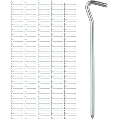 Relaxdays 240 Zeltpflöcke - Verzinktes Eisen, 18cm, Stabil Relaxdays 240 Zeltpflöcke - Verzinktes Eisen, 18cm, Stabil