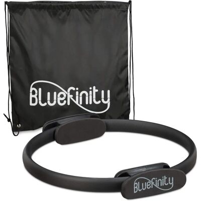 Relaxdays Anillo de Pilates - Resistencia, 10 piezas, Negro Relaxdays Anillo de Pilates - Resistencia, 10 piezas, Negro