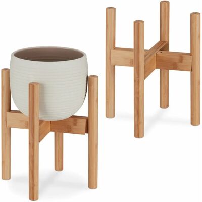 Relaxdays Växtstöd Set - Bambuställ för Inomhusbruk Relaxdays Växtstöd Set - Bambuställ för Inomhusbruk
