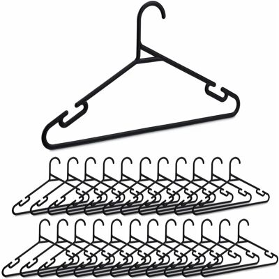 Relaxdays 10037728 Black Clothing Hanger - Wardrobe Organizer Relaxdays 10037728 Black Clothing Hanger - Wardrobe Organizer