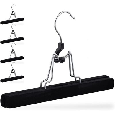 RELAXDAYS Set aus 5 Samt-Haken - Hanger Set RELAXDAYS Set aus 5 Samt-Haken - Hanger Set