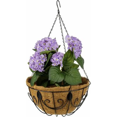 Relaxdays 10037891 planter - Set van 3 hangende plantenbakken met kokosvezel en ijzer - 35cm diameter - 10L capaciteit Relaxdays 10037891 planter - Set van 3 hangende plantenbakken met kokosvezel en ijzer - 35cm diameter - 10L capaciteit