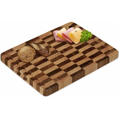 Relaxdays Modell 10037924 - Umkehrbare Akazienholz-Küchen-Schneidebrett Relaxdays Modell 10037924 - Umkehrbare Akazienholz-Küchen-Schneidebrett