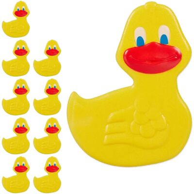RELAXDAYS Duck Bath Anti-slip Stickers Set 10 - Bathroom Safety RELAXDAYS Duck Bath Anti-slip Stickers Set 10 - Bathroom Safety