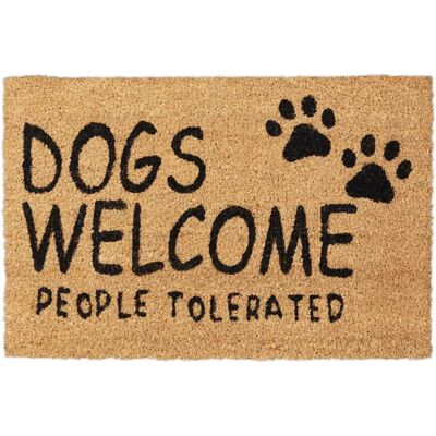 Relaxdays Door Mat - Rectangular Black, Brown - Door Mat, Indoor/Outdoor, 60x40 cm Relaxdays Door Mat - Rectangular Black, Brown - Door Mat, Indoor/Outdoor, 60x40 cm