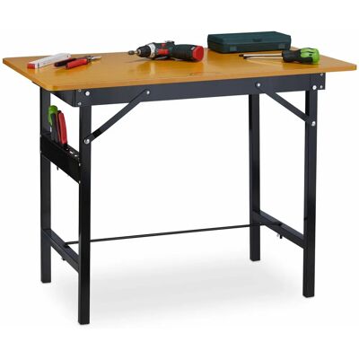 Relaxdays Arbeitstisch - Klappbar, 100kg, Stahl & MDF Relaxdays Arbeitstisch - Klappbar, 100kg, Stahl & MDF