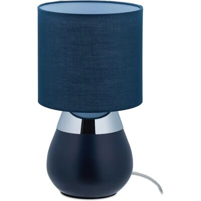 Lampada da Tavolo Blu Scuro con Controllo Touch - Lampada da Tavolo Lampada da Tavolo Blu Scuro con Controllo Touch - Lampada da Tavolo