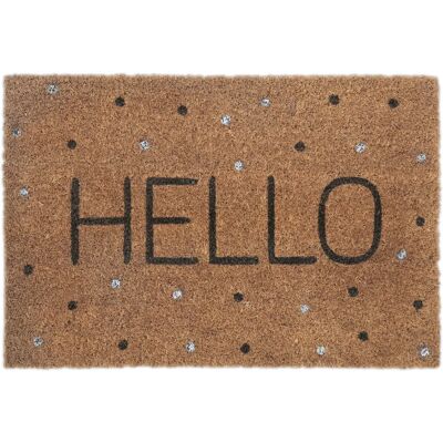 Relaxdays - Hello Coco - Mehrfarbig - 40x60 cm - Türmatte Relaxdays - Hello Coco - Mehrfarbig - 40x60 cm - Türmatte