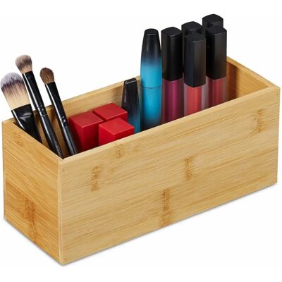 Relaxdays Bamboo Storage Box - Natural, 9.5x23x9 cm - Storage Box Relaxdays Bamboo Storage Box - Natural, 9.5x23x9 cm - Storage Box