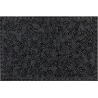 Relaxdays Dörrmatta Svart - Hållbar Gummi, Antislip, 40x60cm Relaxdays Dörrmatta Svart - Hållbar Gummi, Antislip, 40x60cm