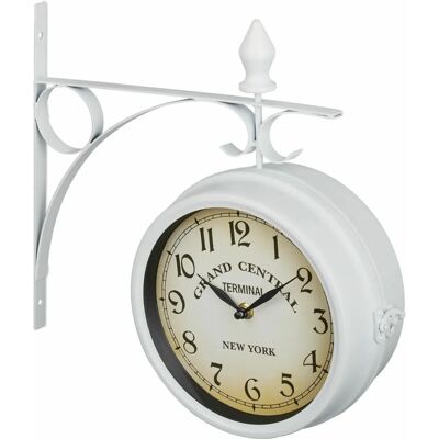 Orologio da Parete Relaxdays - Stile Stazione Vintage - 34cm Orologio da Parete Relaxdays - Stile Stazione Vintage - 34cm