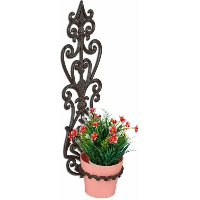 Relaxdays Vintage Wall-Mounted Flowerpot - 54x17x18cm Relaxdays Vintage Wall-Mounted Flowerpot - 54x17x18cm