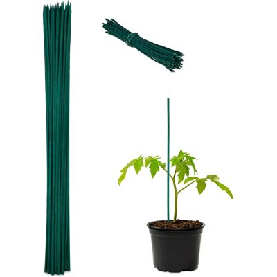 Bambusstöd för växter - 50 st, 60cm, Grön Bambusstöd för växter - 50 st, 60cm, Grön