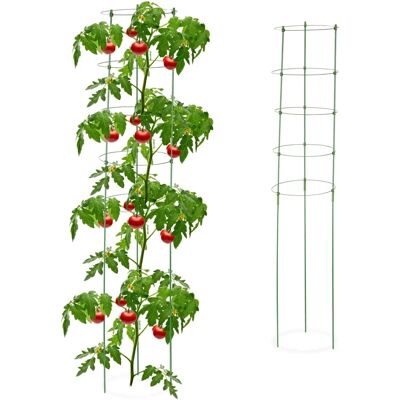 Relaxdays Plant Support Stands - 2 Circular Supports for Climbing Plants Relaxdays Plant Support Stands - 2 Circular Supports for Climbing Plants