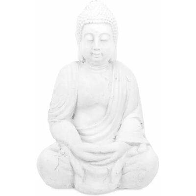 Relaxdays Buddha Garden Statue - 70cm Outdoor Decor Relaxdays Buddha Garden Statue - 70cm Outdoor Decor