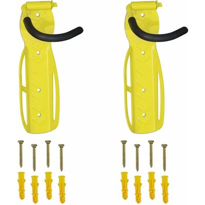 Relaxdays Wandmontierter Klappbarer Fahrradhalter - Fahrradaufbewahrung für Garage Relaxdays Wandmontierter Klappbarer Fahrradhalter - Fahrradaufbewahrung für Garage