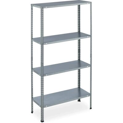 Relaxdays Steel Shelving Unit - 145x75.5x30cm - 2 Pack Relaxdays Steel Shelving Unit - 145x75.5x30cm - 2 Pack