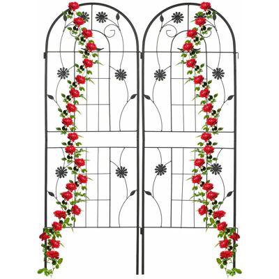 Relaxdays Klimrek Support - Set van 2 van 150x50cm Relaxdays Klimrek Support - Set van 2 van 150x50cm