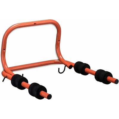 Relaxdays Fahrradhalter Wandmontage - Platzsparend, Klappbar, 30kg max Relaxdays Fahrradhalter Wandmontage - Platzsparend, Klappbar, 30kg max