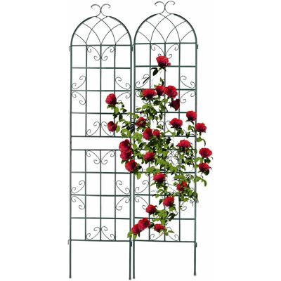 Relaxdays Pflanzenstützen Set 2 Vintage Grün - Pflanzentyp Relaxdays Pflanzenstützen Set 2 Vintage Grün - Pflanzentyp