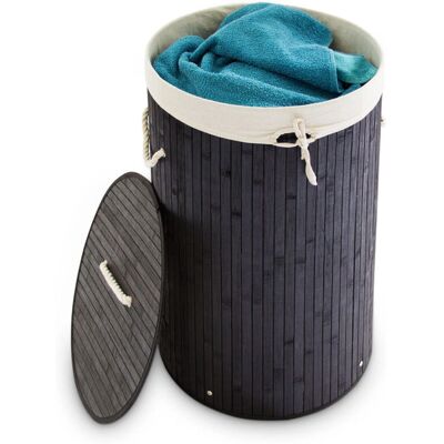 RELAXDAYS Cesto de ropa de bambú Plegable Gran Capacidad RELAXDAYS Cesto de ropa de bambú Plegable Gran Capacidad