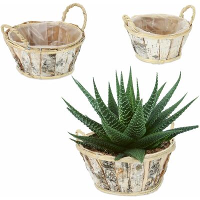 Relaxdays Model 10042590 Flowerpot - Flowerpot Set 3 Pcs Relaxdays Model 10042590 Flowerpot - Flowerpot Set 3 Pcs