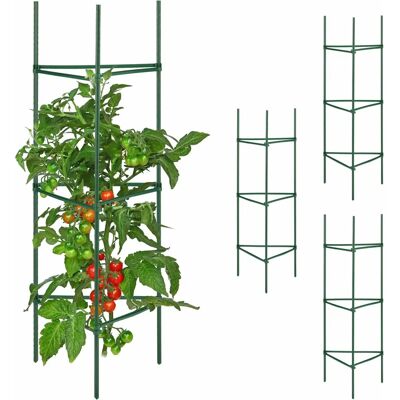 Relaxdays Conjunto de Suportes para Plantas Trepadeiras - Ajustáveis Relaxdays Conjunto de Suportes para Plantas Trepadeiras - Ajustáveis