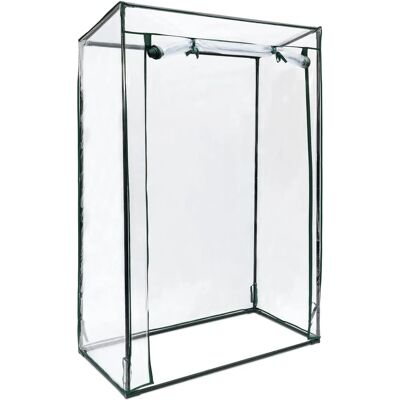 Relaxdays - 2x Invernaderos de tomates - Transparente, 150x100x50cm Relaxdays - 2x Invernaderos de tomates - Transparente, 150x100x50cm