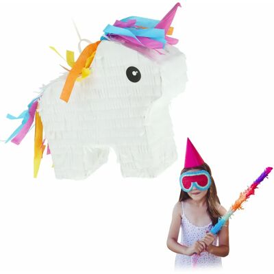 Relaxdays Enhörning Piñata - Partyspel leksak Relaxdays Enhörning Piñata - Partyspel leksak