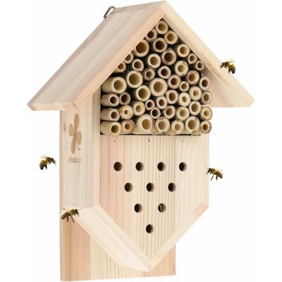 Relaxdays Insect Hotel FSC Wood Bamboo - Insect Hotel Relaxdays Insect Hotel FSC Wood Bamboo - Insect Hotel