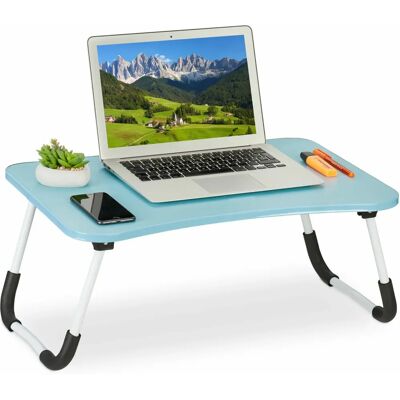 Relaxdays Laptop-Ständer - Faltbar, Blau - Laptop Halterung Relaxdays Laptop-Ständer - Faltbar, Blau - Laptop Halterung