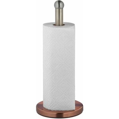 Relaxdays - Edelstahl Küchenrollenhalter - Silber/Bronze Relaxdays - Edelstahl Küchenrollenhalter - Silber/Bronze
